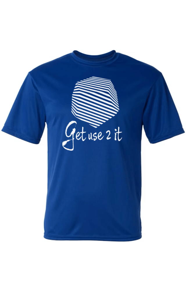 Image of Get Use 2 It Logo T-shirt (Blue)