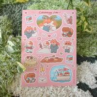 Image 1 of Celebrating Love Sticker Sheet