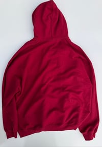 Image 3 of SNIPER GANG FL BURGUNDY ANGEL HOODIE (XXL)