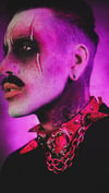 Pink Baroque Claw Choker  