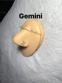 Image 2 of Zodiac Signs Nose Studs
