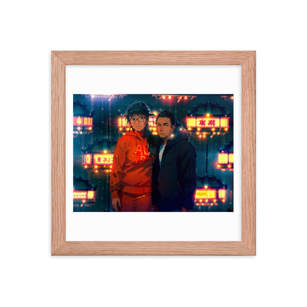 ZEN EXP - “Fan Luv” Framed photo paper poster