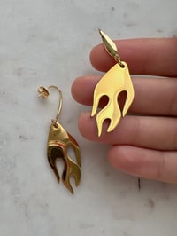 Image 2 of FLAME EARRINGS 