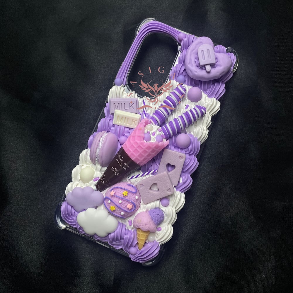 Image of Ice Cream Decoden Phone Case For All Brand 