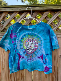 Image 1 of Large # 1 Lazy Lightning Low Crop Tee