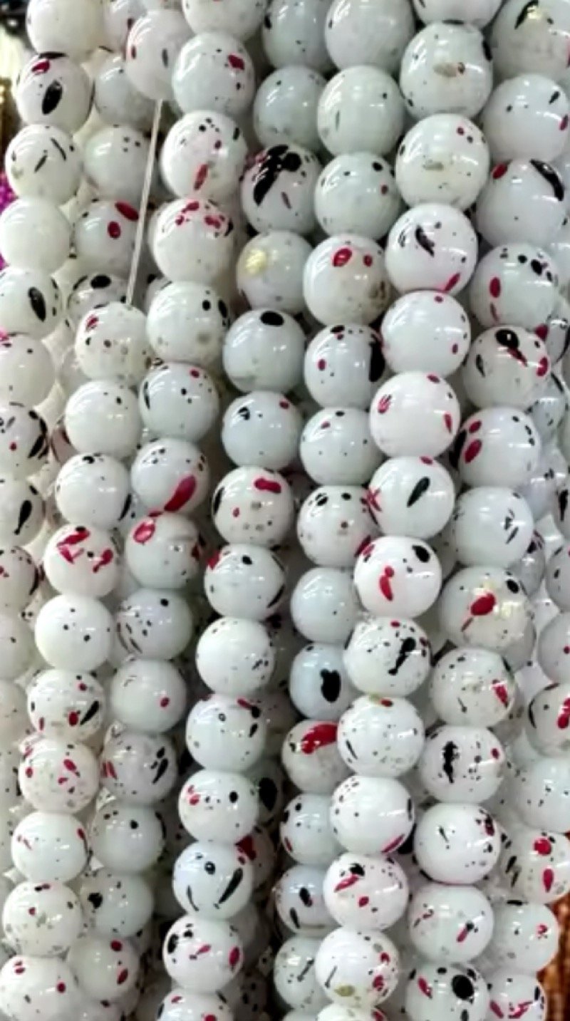 Image of Bead Paint Splatter #56