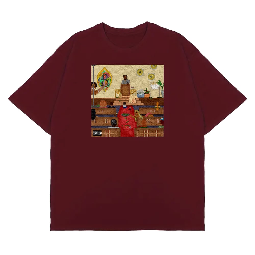 Image of Black Don Vol. 1 Tee - Maroon (Main Cover)