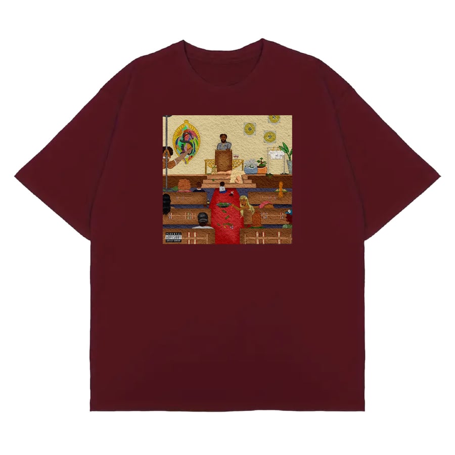 Image of Black Don Vol. 1 Tee - Maroon (Main Cover)