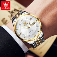 Image 3 of OLEVS Japan Movement Automatic Men's Watches 50M Waterproof Sapphire Crystal Mirror Luxury Brand Mec