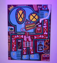 Image 1 of “Damaged” (30x40) an Original Painting by Trey Semcer