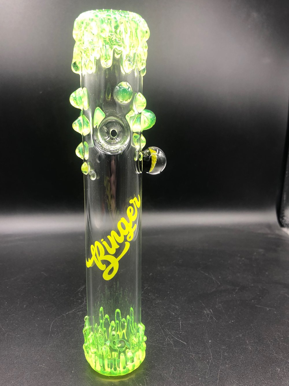 Image of 7 3/4” Green Slyme Steam Roller