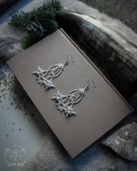 Image 8 of Lyra Earrings (Angel Aura Quartz)