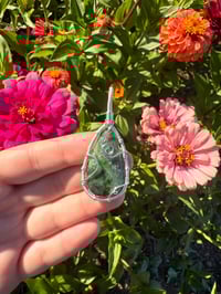 Green Diopside Pendant 