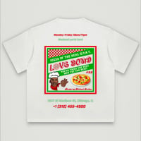 Image 1 of G.O.A.T. Pizza Tee