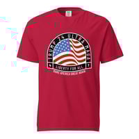 Image 3 of Trump 24 Ultra MAGA Liberty for ALL Dark Colors Unisex Garment-Dyed Heavyweight T-shirt