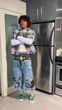 Image 1 of Classic camo denim