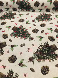 Image 1 of Hule Loneta Resinada - Navidad/Árbol - 6€/m