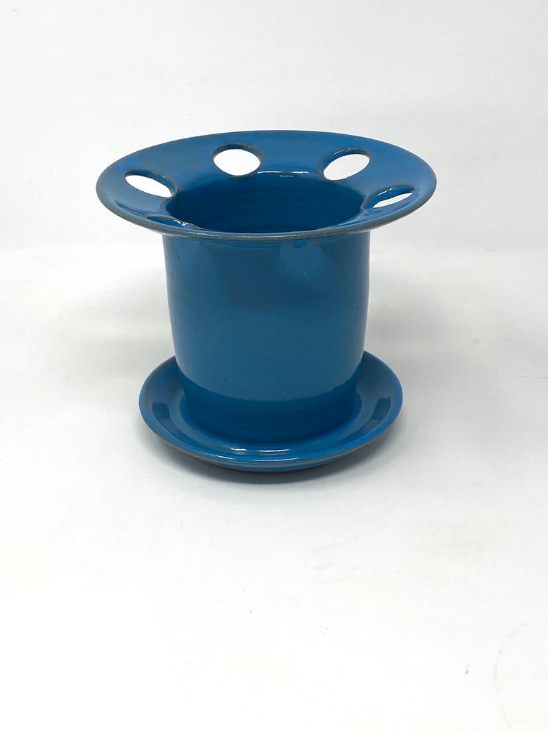 Image of Turquoise glaze Thoothbrush Holder