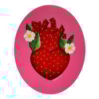 "La Niña Fresa" sticker