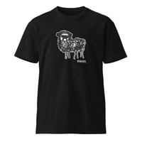 Image 3 of N8NOFACE Black Sheep Drawing by N8 Unisex premium t-shirt (+ more colors)
