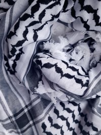 Image 2 of Cotton Palestinian Keffiyeh Lightweight (made in Jordan)