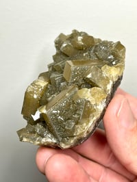 Image 6 of Yellow Barite On Fluorite Specimen | Jiangxi China #2769