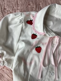 Image 2 of Strawberry Tie Top