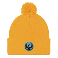 Image 10 of Pom-Pom Beanie - Blue Rebel Loon