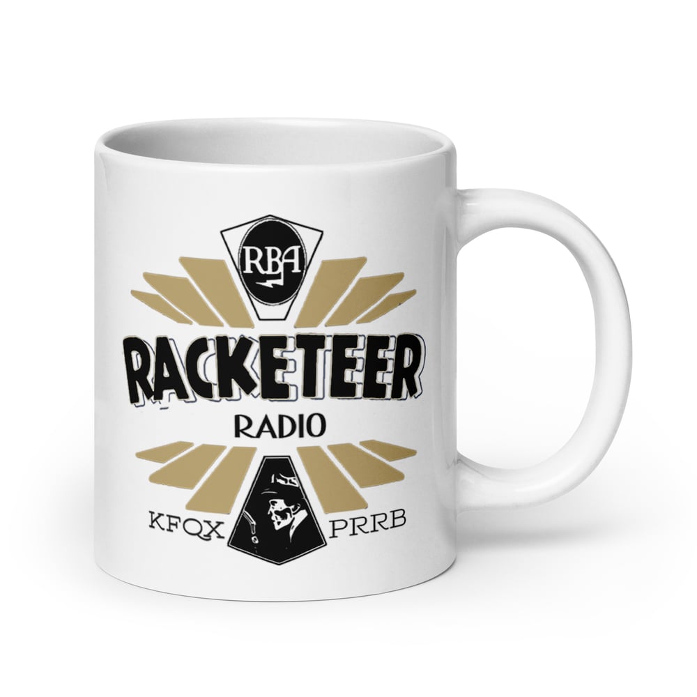 RBA Racketeer Radio KFQX Mug