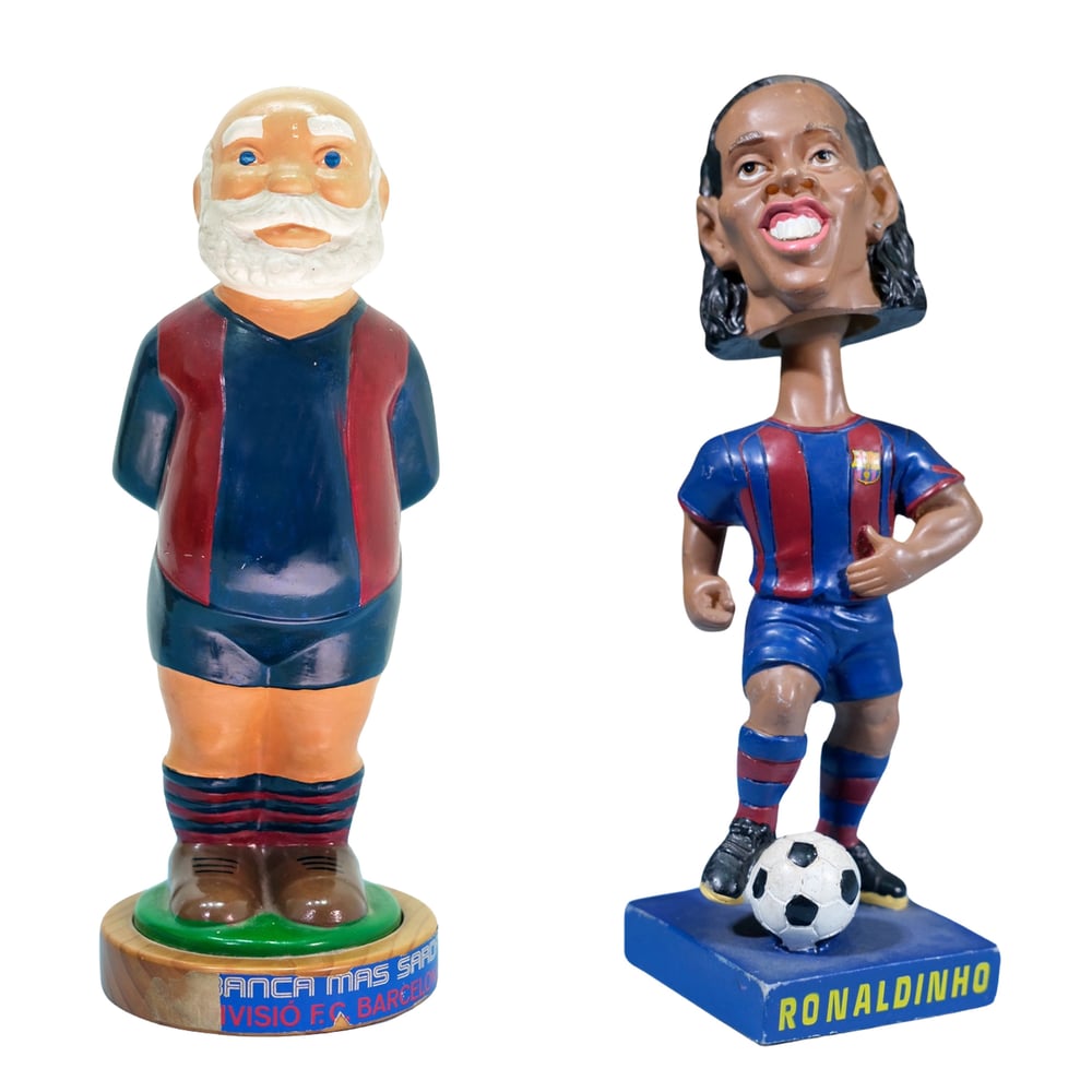Image of Ronaldinho & L’avi del Barça Figures 