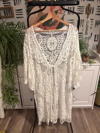Image 1 of Lace duster 