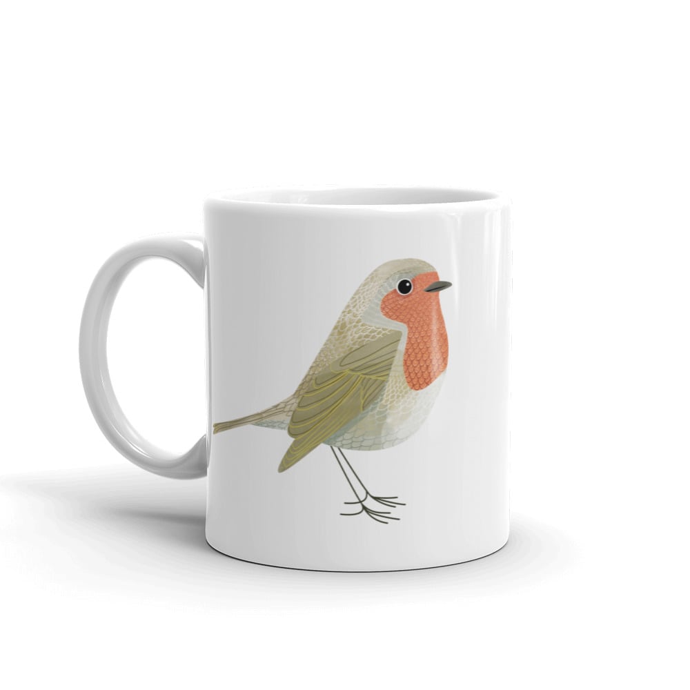 Ceramic Mug: Robin