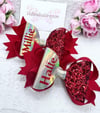 Personalised Red & Gold