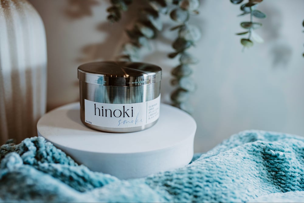 Image of Hinoki Smoke Scented Candle