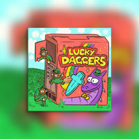 Lucky Daggers - Canvas 12"