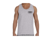 Grey patch logo tank