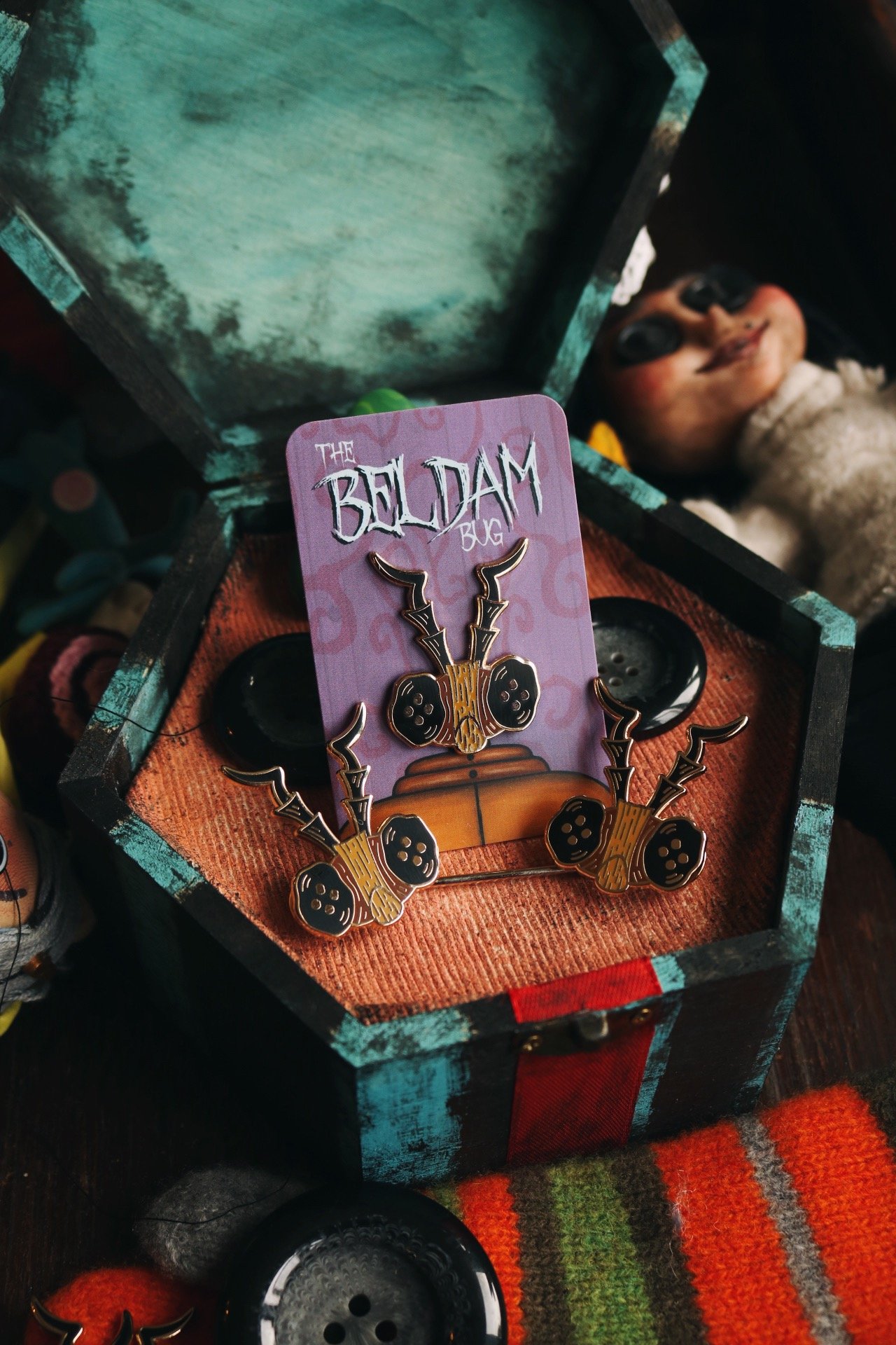 Image of Beldam Bug Pin