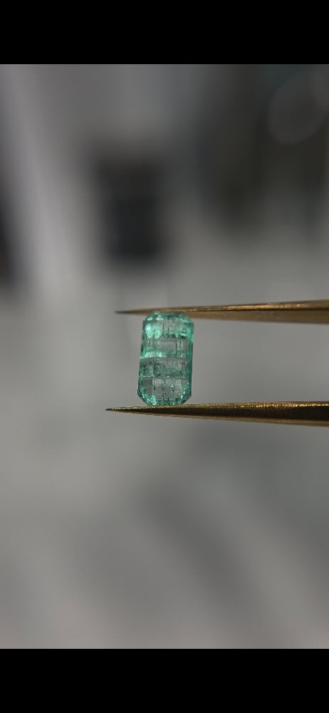 Image of Fantasy-cut Emeralds