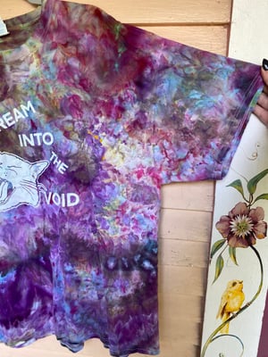 Image of 3XL Scream Into The Void Tie Dye Shirt