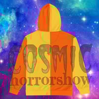 Image 2 of Orange n Yellow zip hoodie