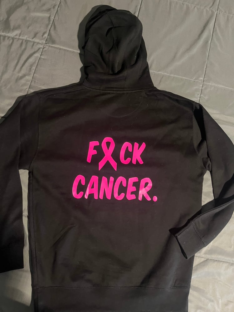 Image of f cancer hoodie