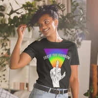 Image 2 of taste the rainbow unisex shirt