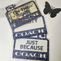 Image 3 of Denim Little Luxe  Wallet Pockets