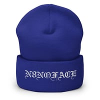 Image 2 of N8NOFACE Old English Logo Cuffed Beanie (+ more colors)