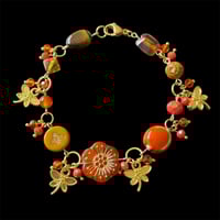 Orange Clutter Bracelet