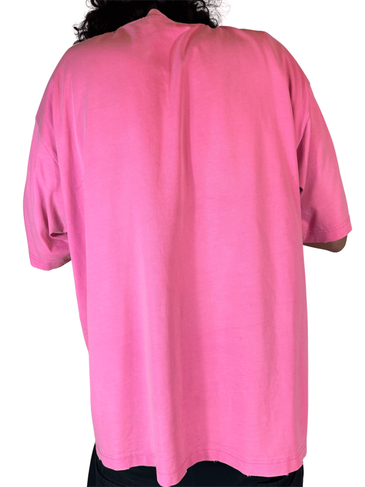 Image of Balenciaga X Adidas Pink Tee