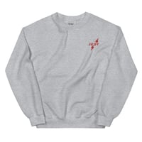 Image 1 of Huff Poppers Embroidered Sweatshirt