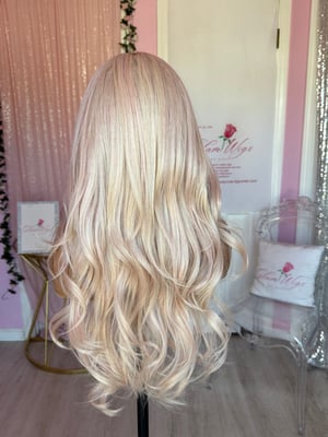 Image of pink bang luxury  (custom order) 