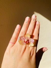 💛💜Moth Orchid Ring💜💛