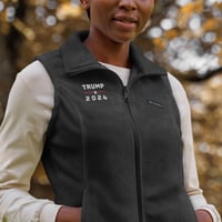 Image 5 of Trump 2024, Embroidered Women’s Columbia Fleece Vest